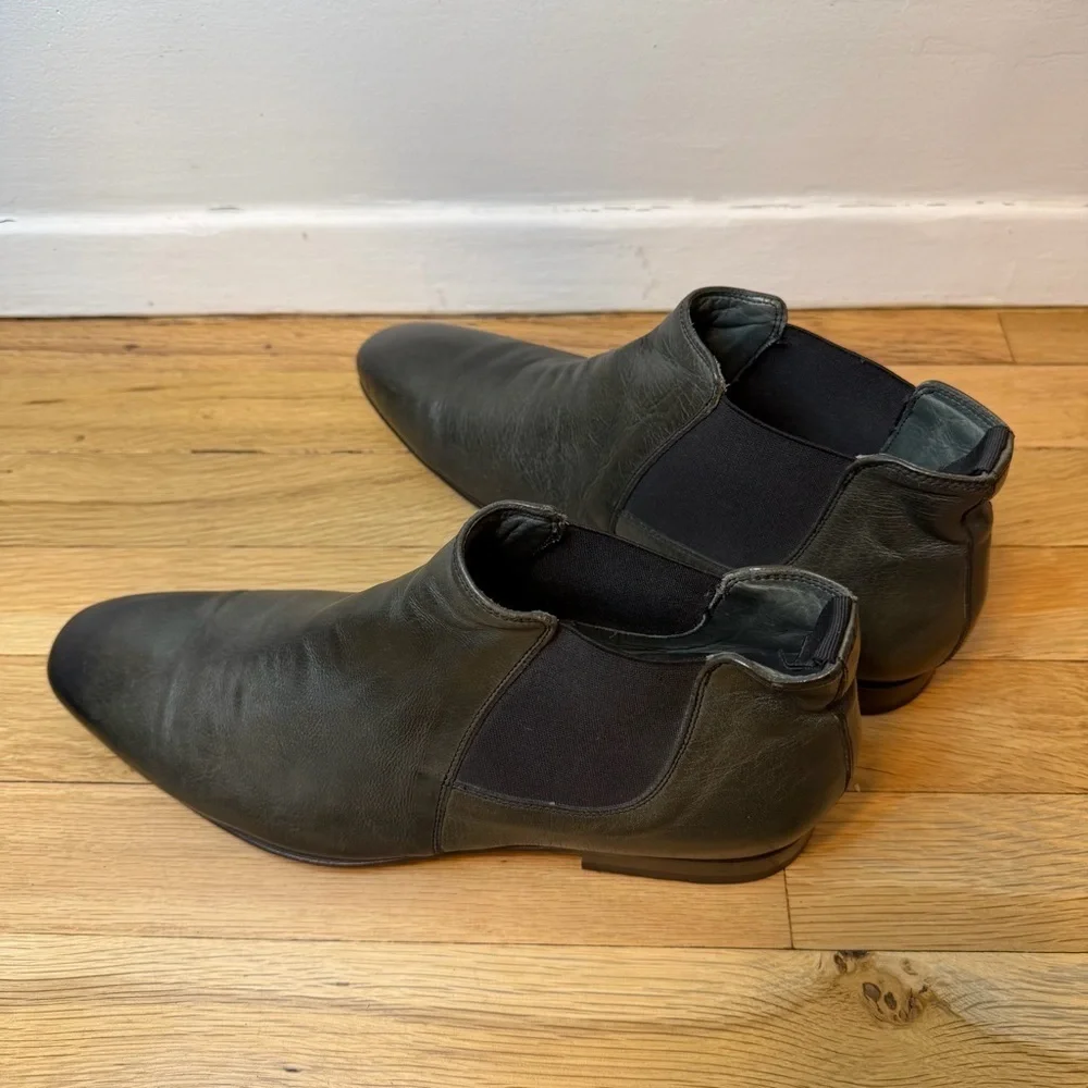 Men’s Rolando Sturlini Firenze Cinquale Leather Chelsea Boots EU 42 US 9.5